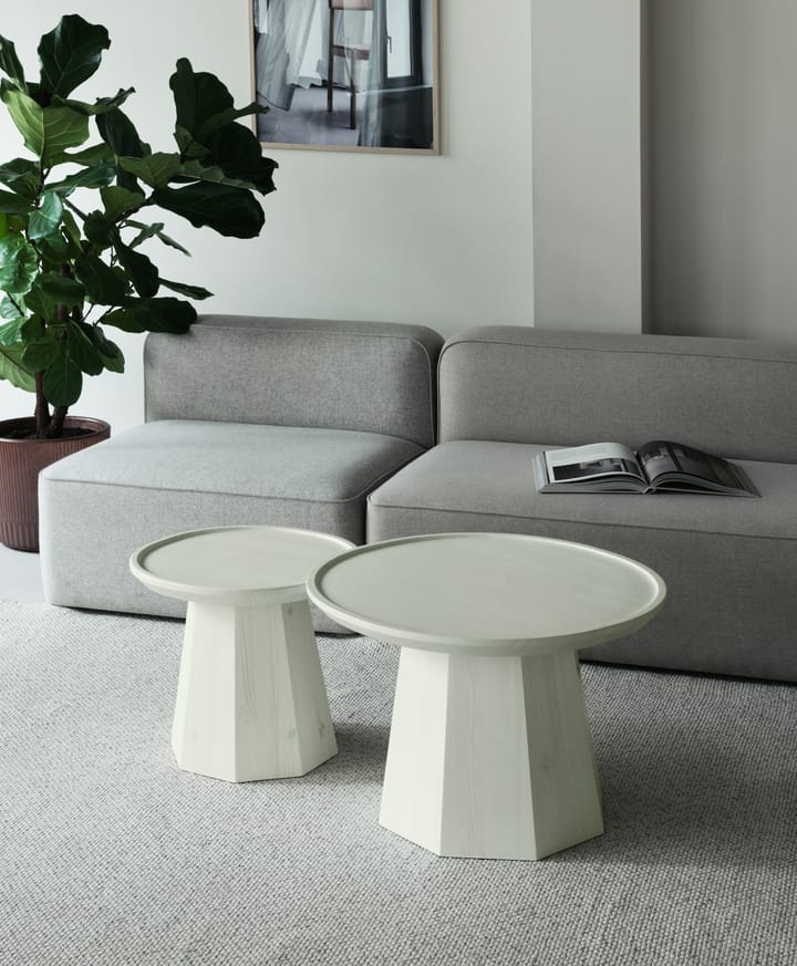 Pinheiro mesa pequena Ø45 cm H:40.6 cm, Verde claro Normann Copenhagen