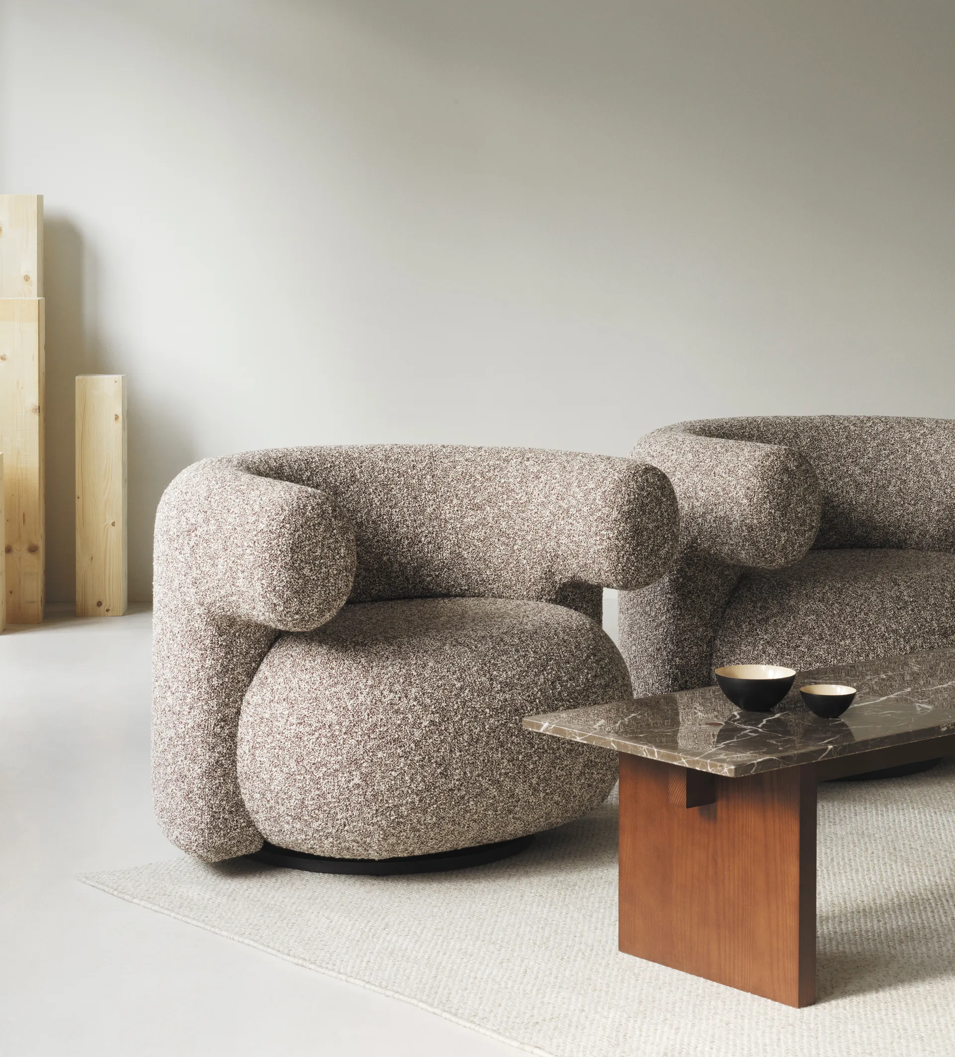 Poltrona Burra com retorno, Zero 0011 Normann Copenhagen