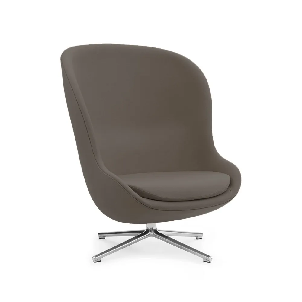 Poltrona Hyg, Couro ultra 41585 cinzento Normann Copenhagen