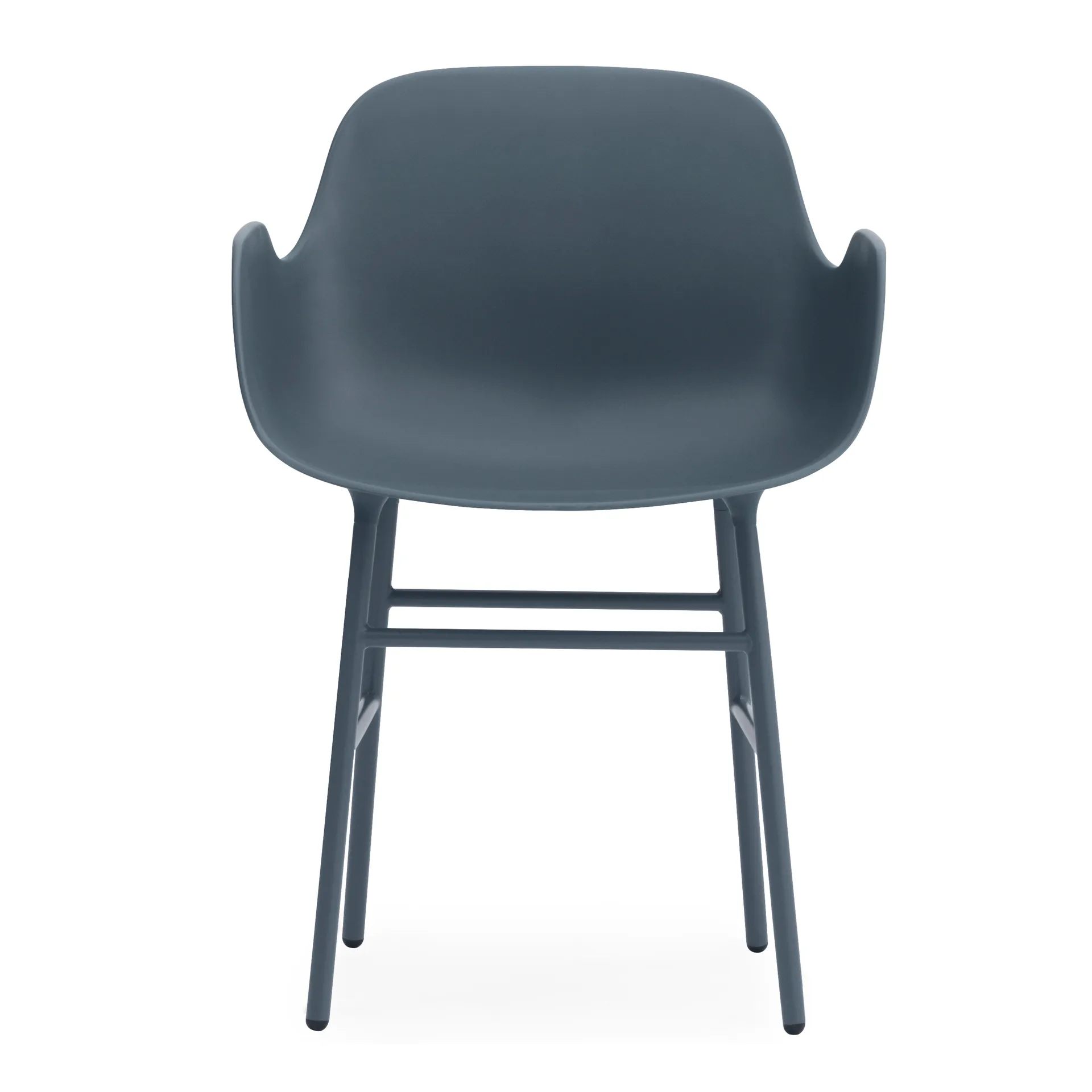 Poltrona Pernas de metal Form, Azul  Normann Copenhagen