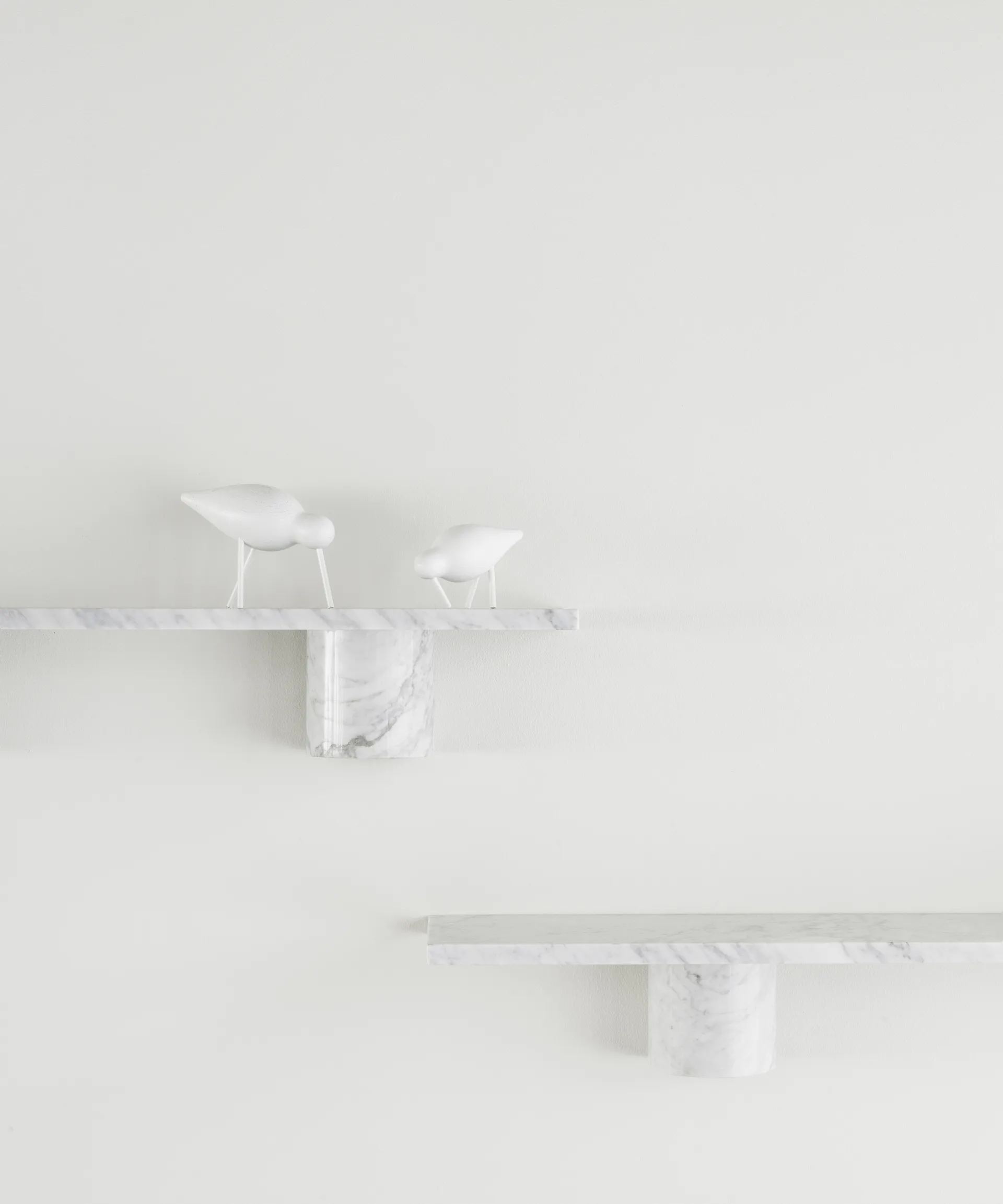 Prateleira Sten Shelf 80 cm, White marble Normann Copenhagen