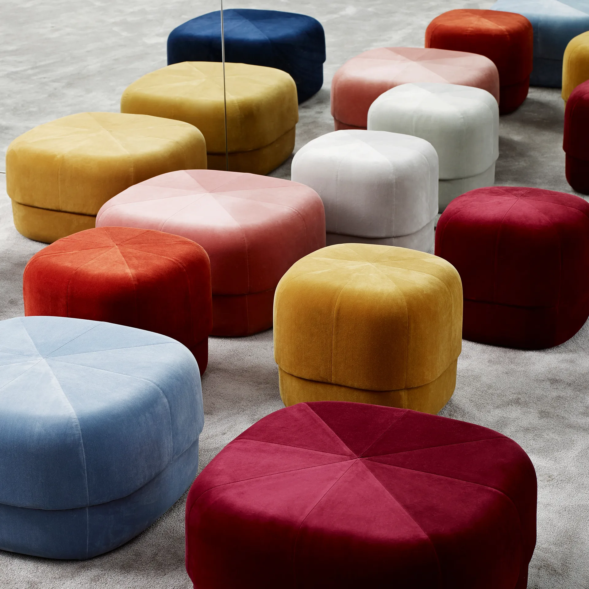 Pufe Circus, amarelo Normann Copenhagen