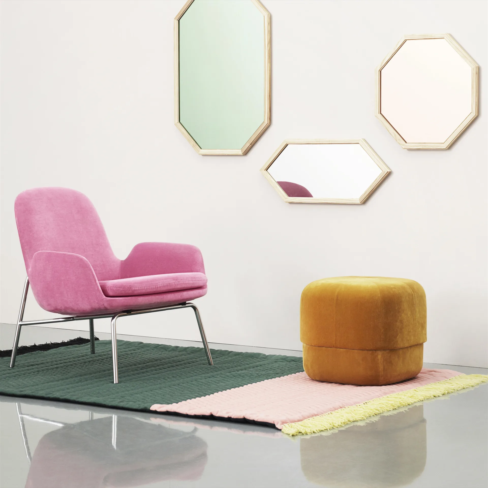 Pufe Circus, amarelo Normann Copenhagen