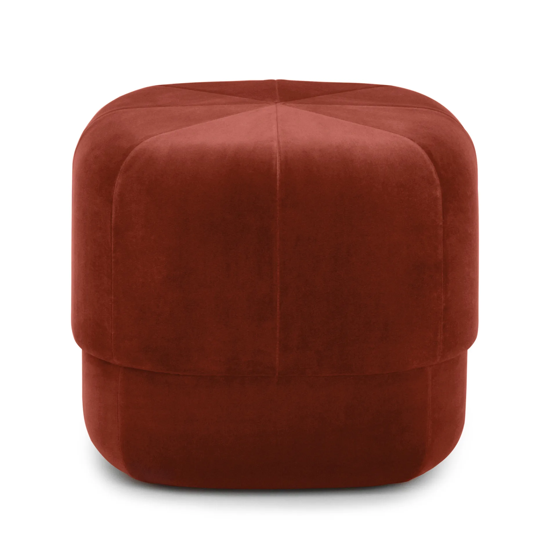 Pufe Circus, vermelho ferrugem Normann Copenhagen