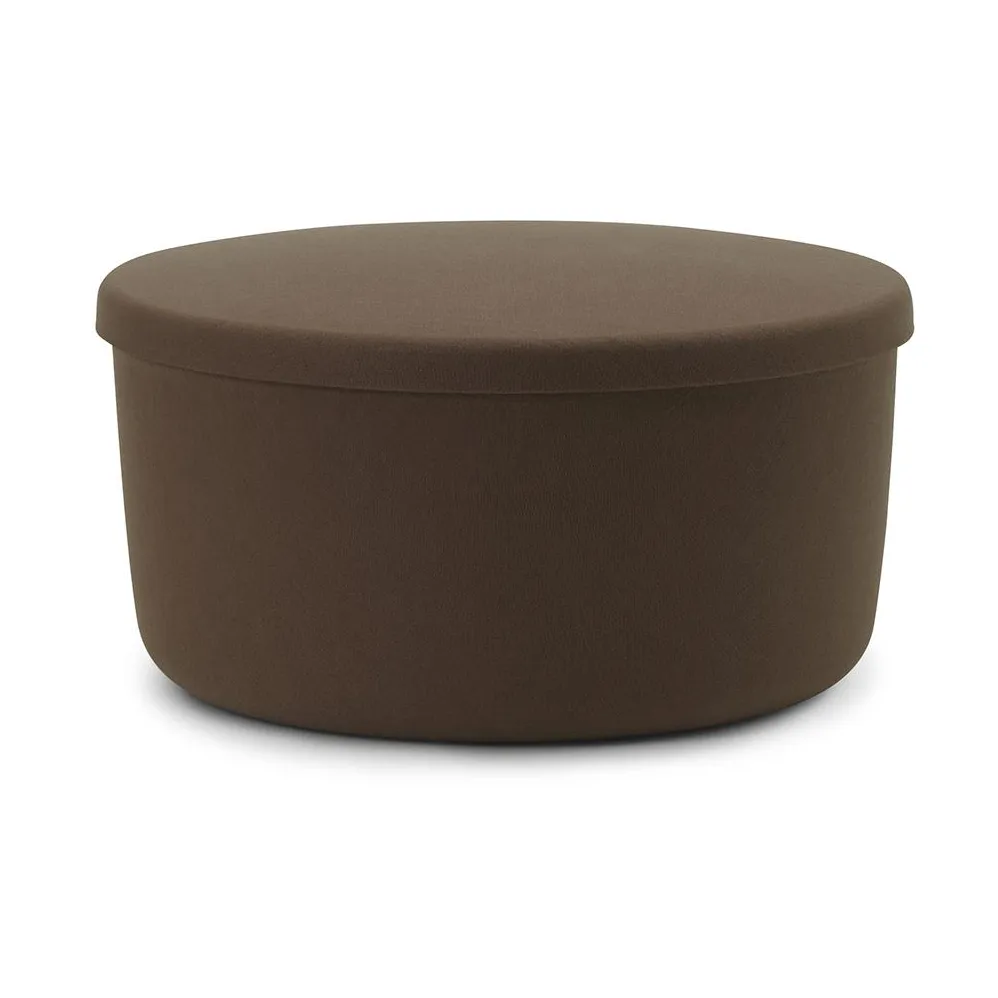 Puff Hide Storage grande, Marrom Normann Copenhagen