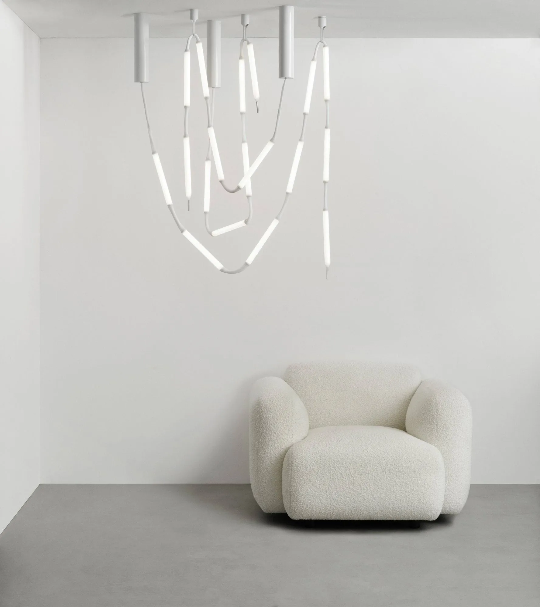 Reb candeeiro de teto 8, Branco Normann Copenhagen