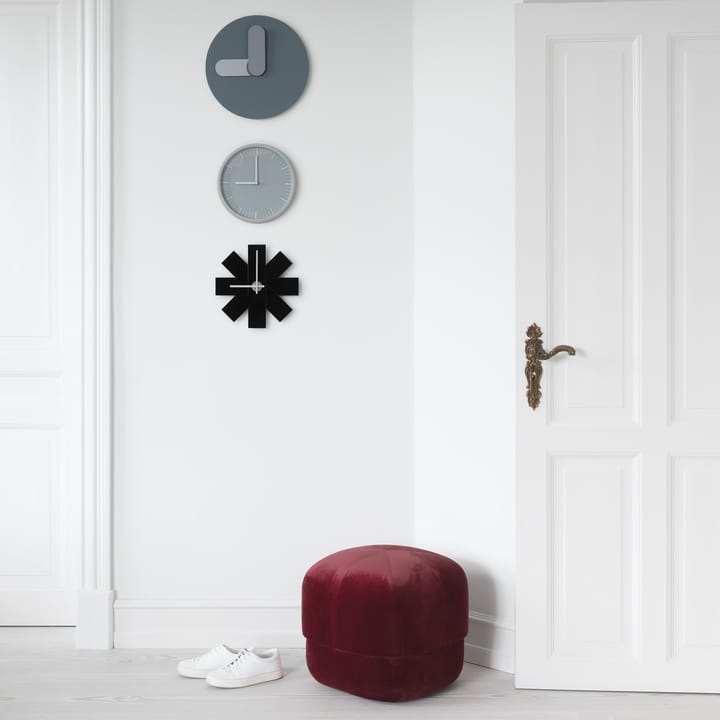 Relógio de parede Watch me, preto Normann Copenhagen