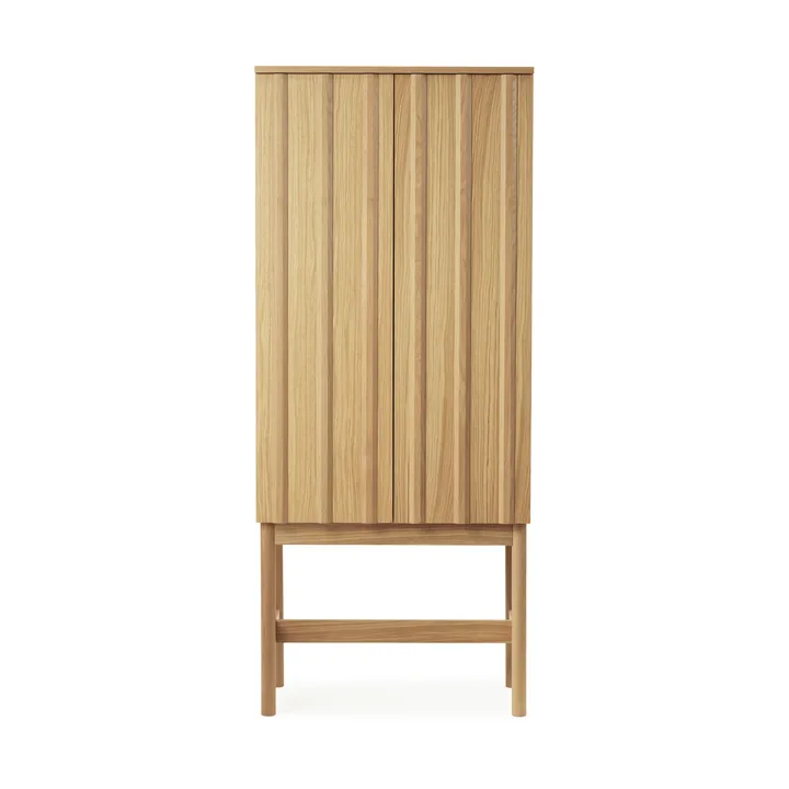 Rib armário - Carvalho, 166,5x70x43 cm - Normann Copenhagen