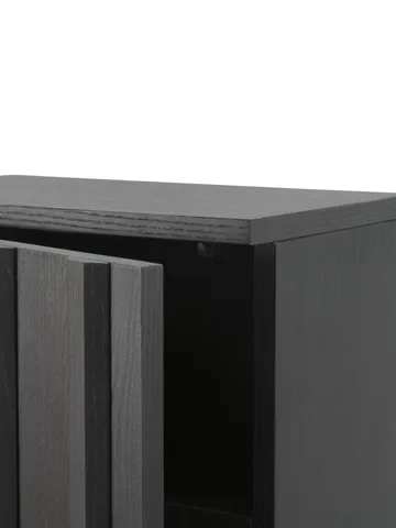 Rib armário - Soft black, 166,5x70x43 cm - Normann Copenhagen