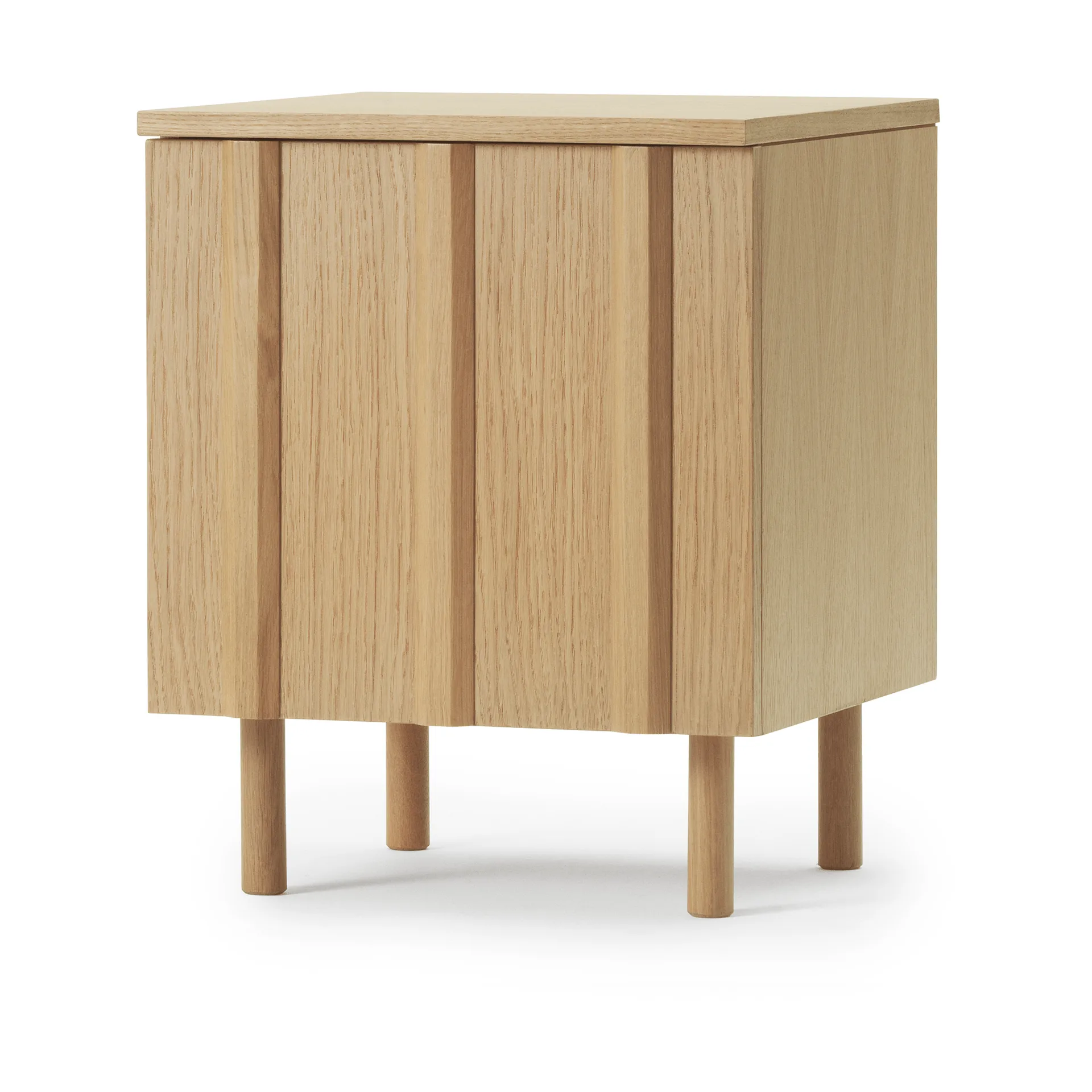 Rib mesa de cabeceira, Carvalho, 52x42x40 cm Normann Copenhagen