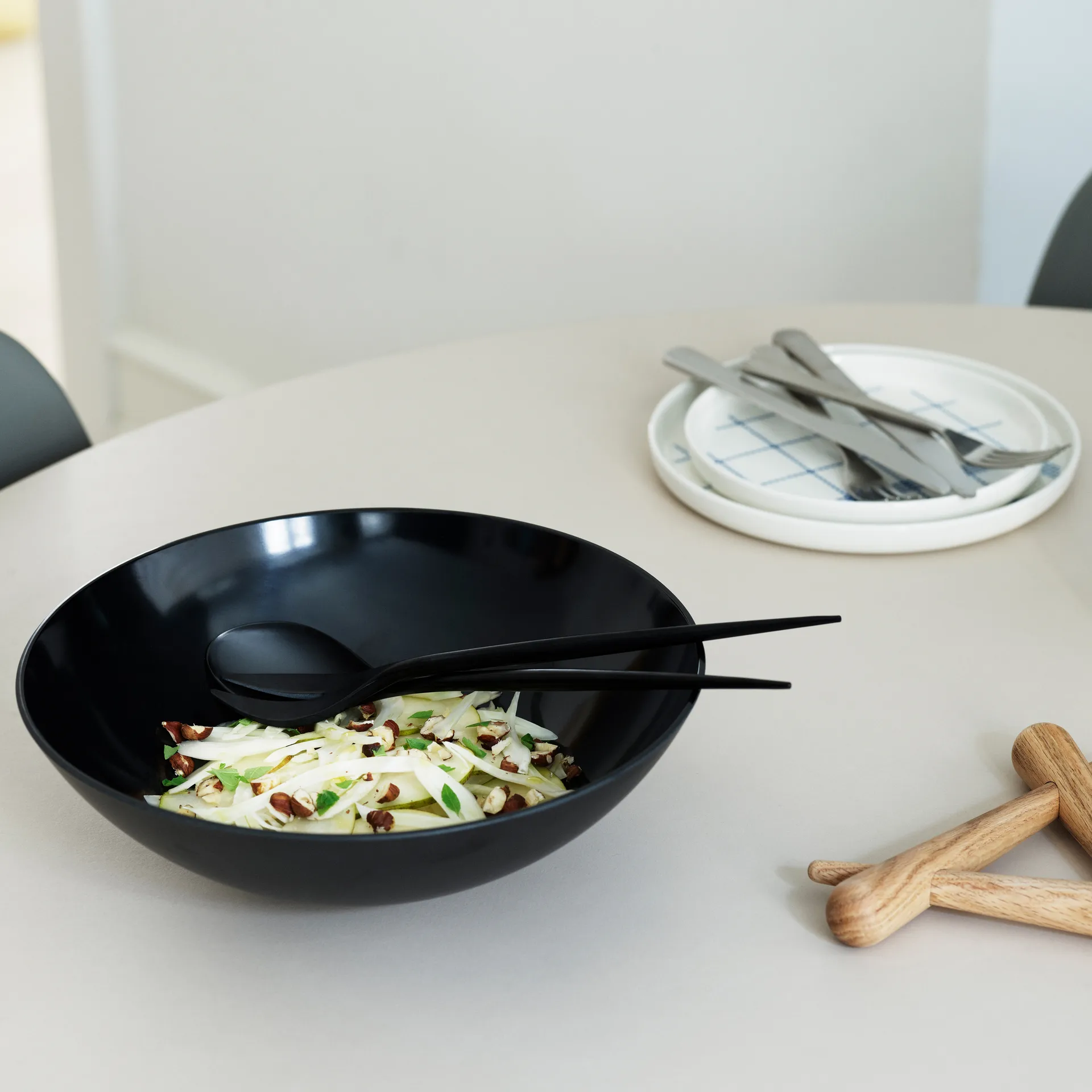Saladeira Krenit, preto Normann Copenhagen