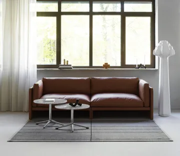 Seam tapete - Tons de azul, 170x240 cm - Normann Copenhagen
