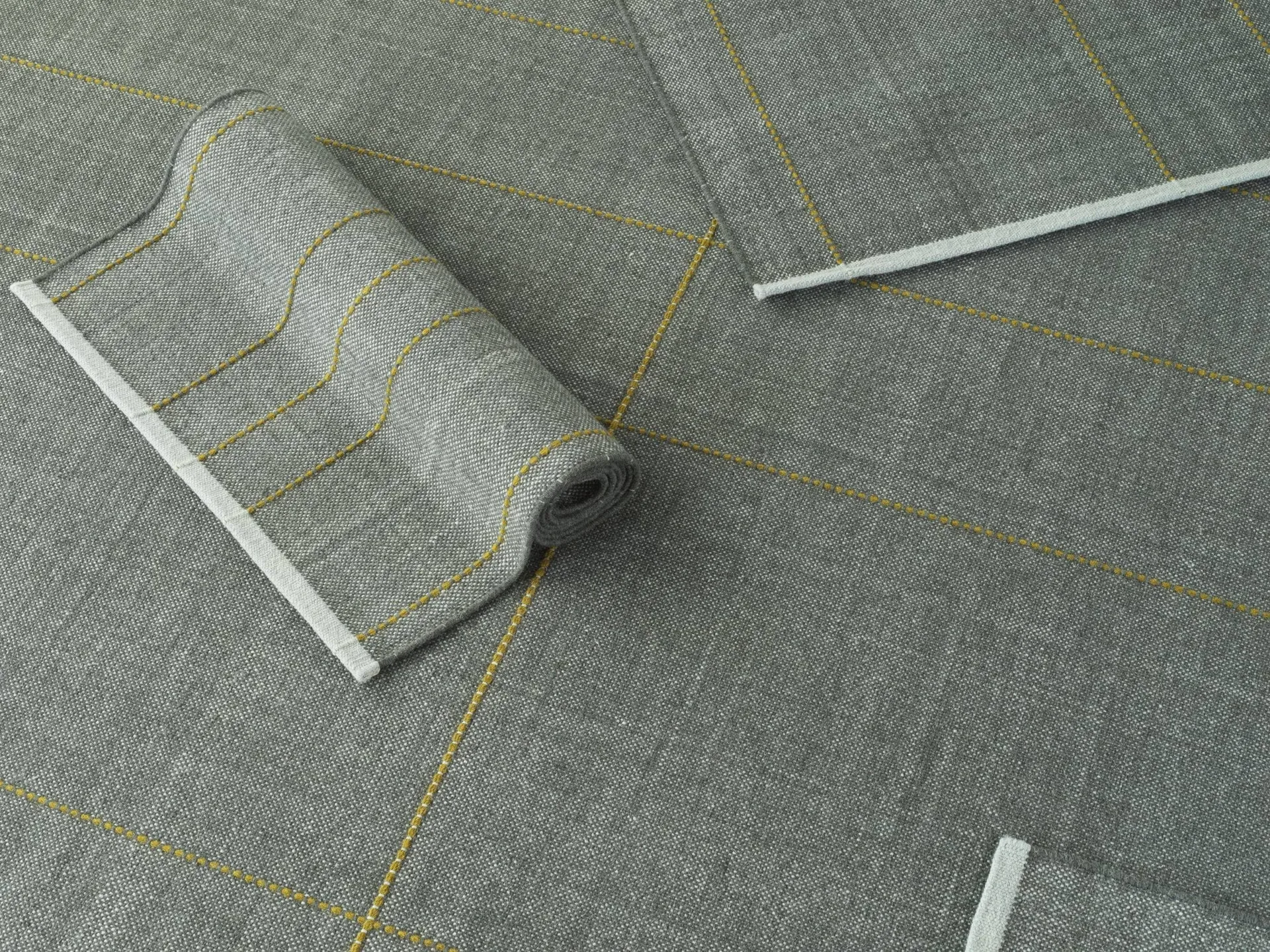 Seam tapete, Tons de azul, 250x350 cm Normann Copenhagen