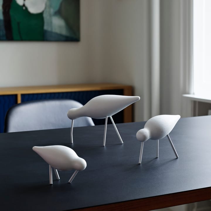 Shorebird branca, pequeno Normann Copenhagen