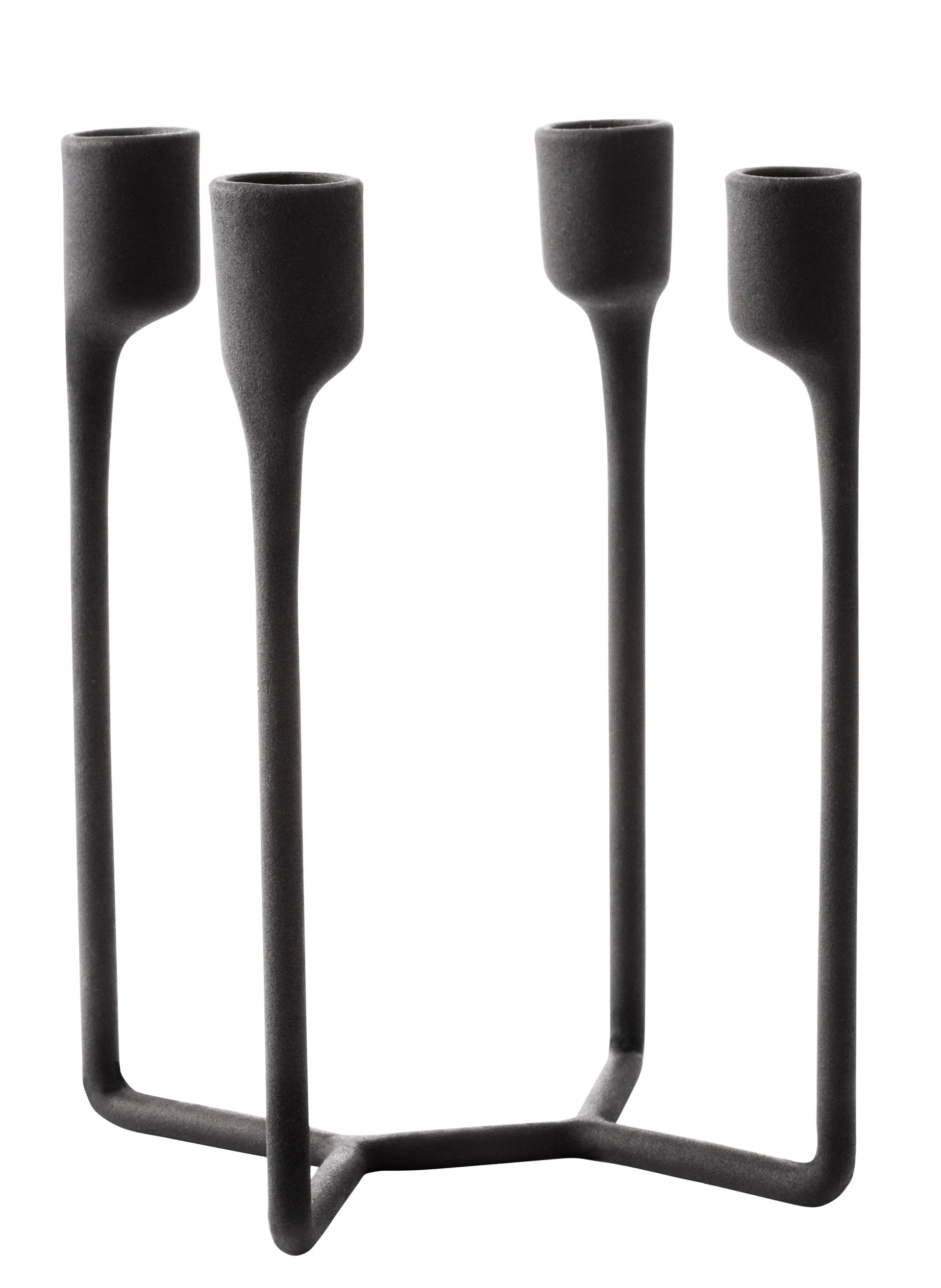 Suporte de velas Heima, preto Normann Copenhagen