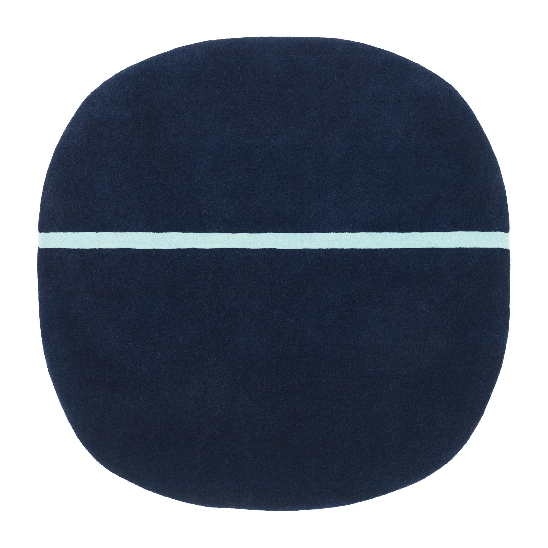 Tapete Oona 140x140 cm, Azul Normann Copenhagen