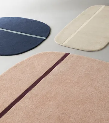Tapete Oona 140x140 cm - Azul - Normann Copenhagen