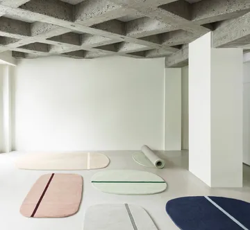 Tapete Oona 140x140 cm - Azul - Normann Copenhagen