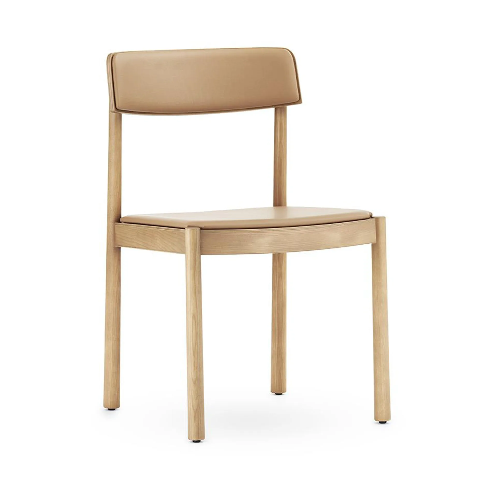 Timb cadeira com almofada, Tan/ Ultra Leather - Camel Normann Copenhagen