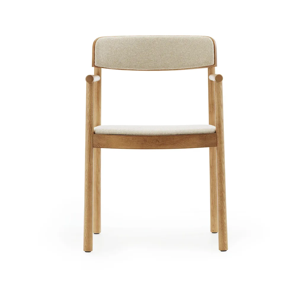 Timb cadeira com braços, Tan ash-Hallingdal 220 Normann Copenhagen