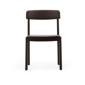 Timb cadeira - Freixo castanho-couro ultra cor chocolate - Normann Copenhagen