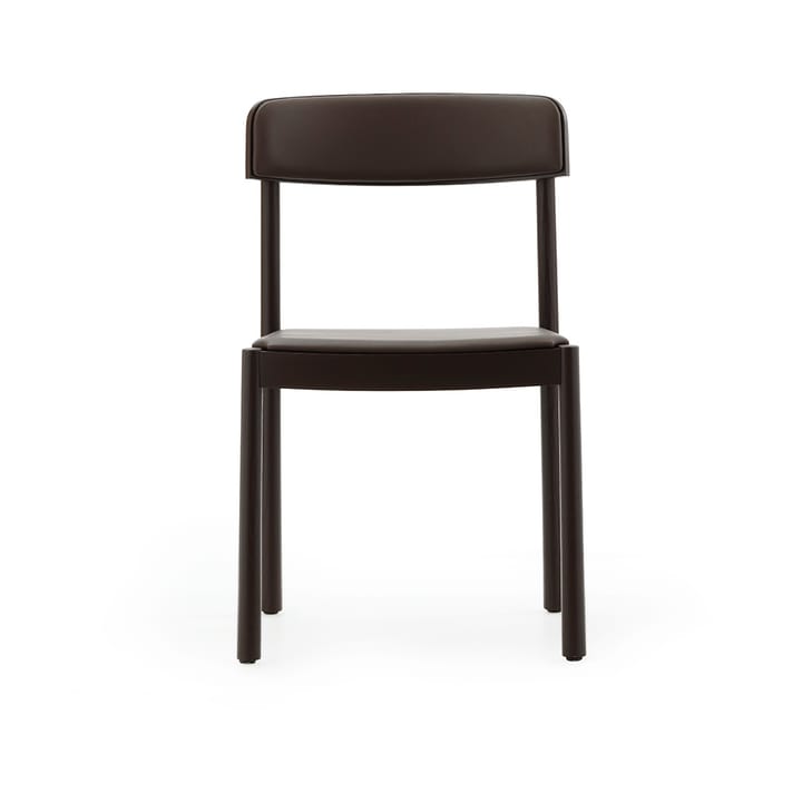 Timb cadeira, Freixo castanho-couro ultra cor chocolate Normann Copenhagen