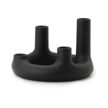Trin castiçal - Preto, Ø17,7x11,8 cm - Normann Copenhagen