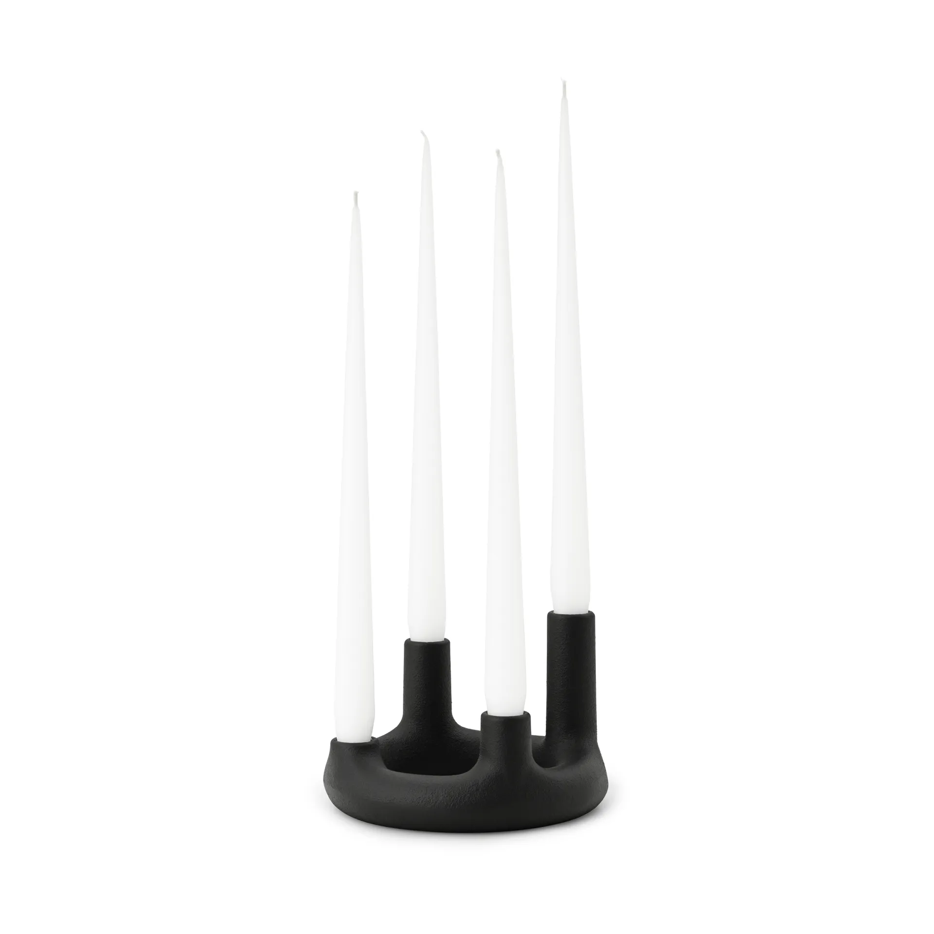 Trin castiçal, Preto, Ø17,7x11,8 cm Normann Copenhagen