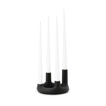 Trin castiçal - Preto, Ø17,7x11,8 cm - Normann Copenhagen