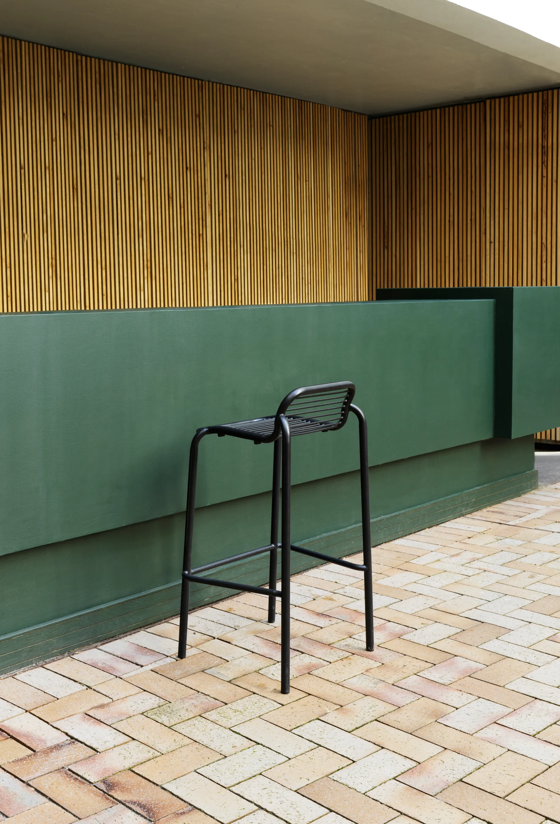Vig banco de bar 75 cm, Verde Normann Copenhagen
