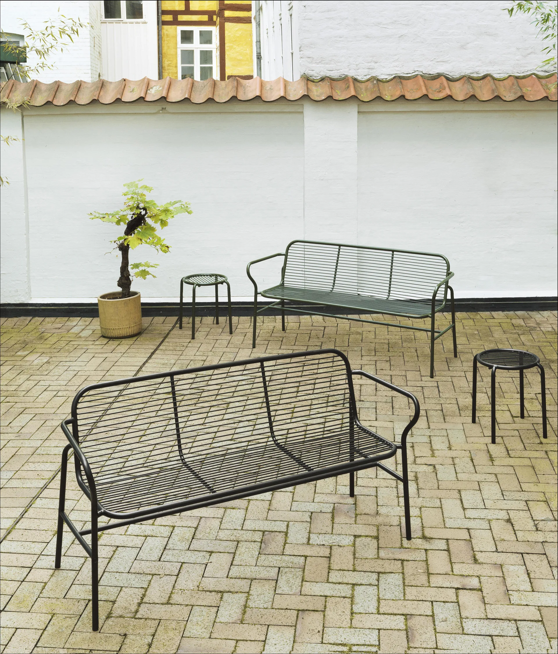 Vig banco de jantar , Verde Normann Copenhagen