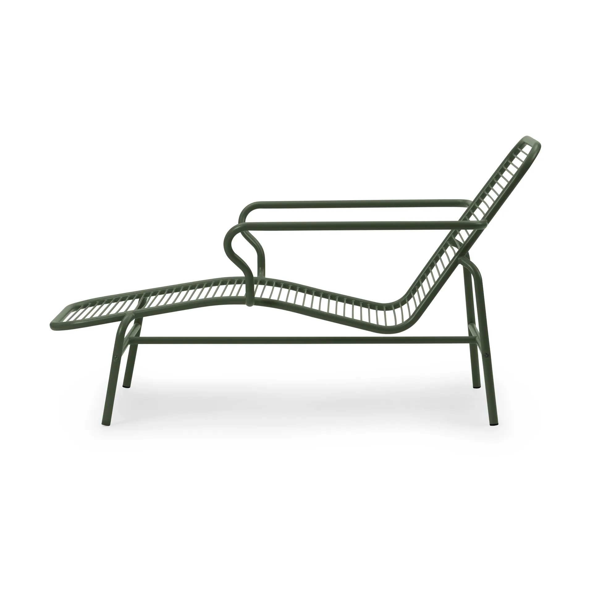 Vig Chaise Lounge cadeira de descanso, Green Normann Copenhagen