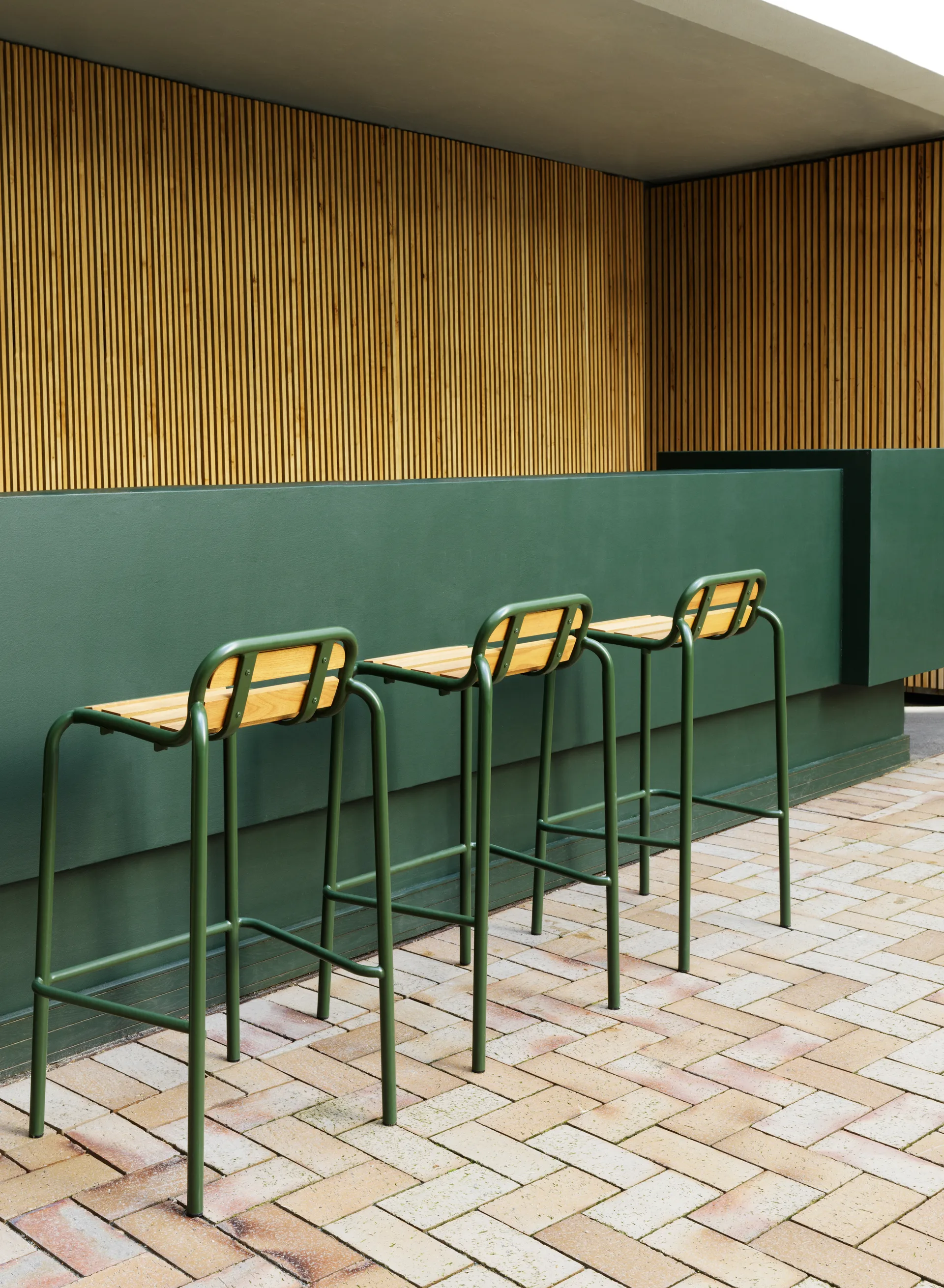 Vig Robinia banco de bar 75 cm, Verde Normann Copenhagen