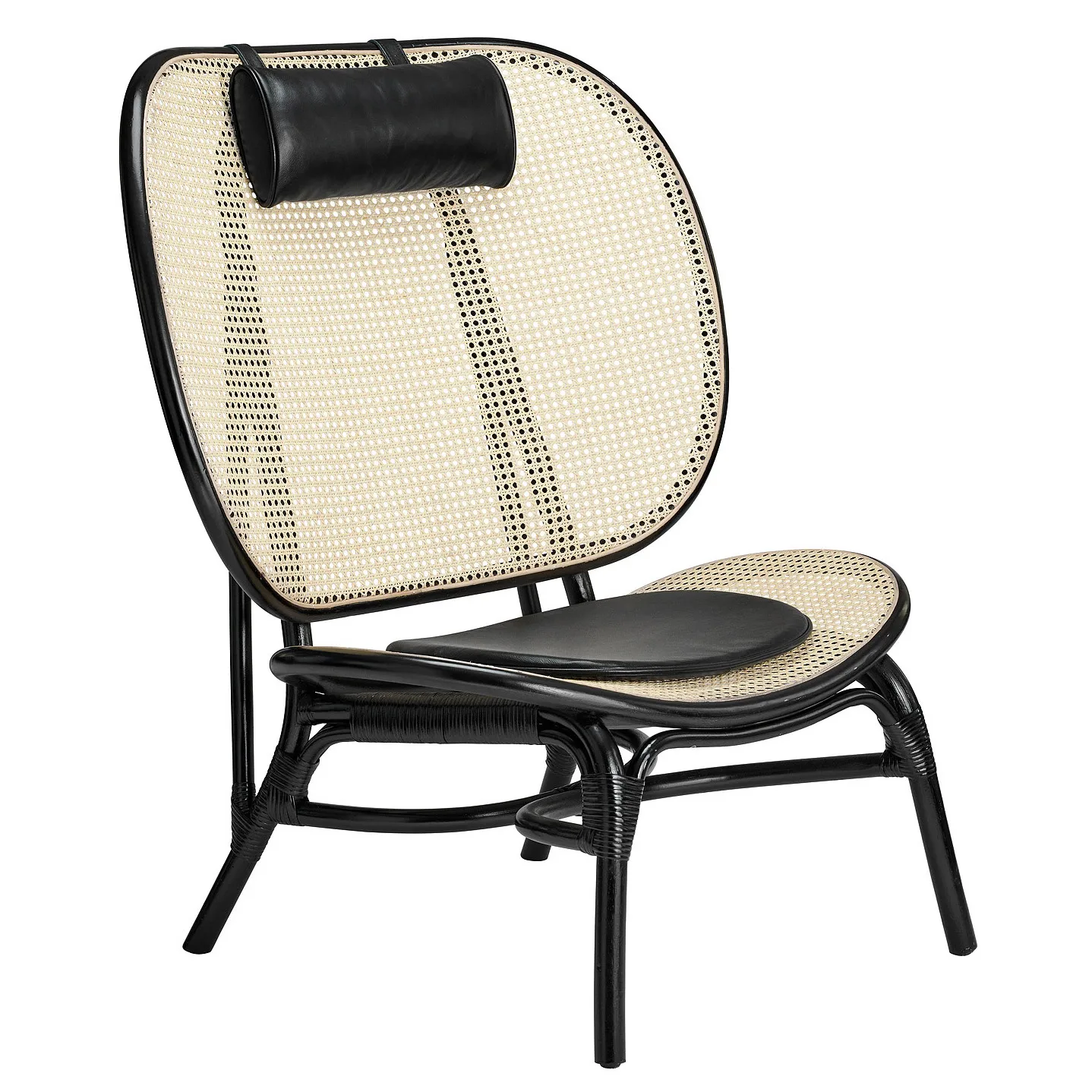 Cadeira Lounge Nomad, Preto NORR11