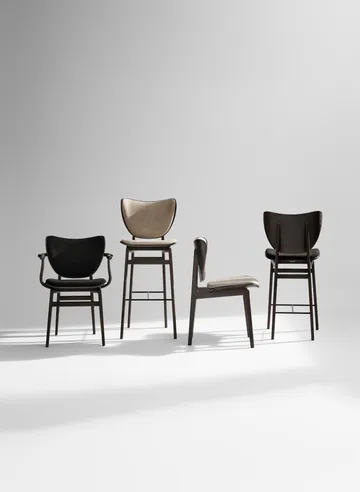 Elephant banco de bar​ - Preto, 75 cm - NORR11