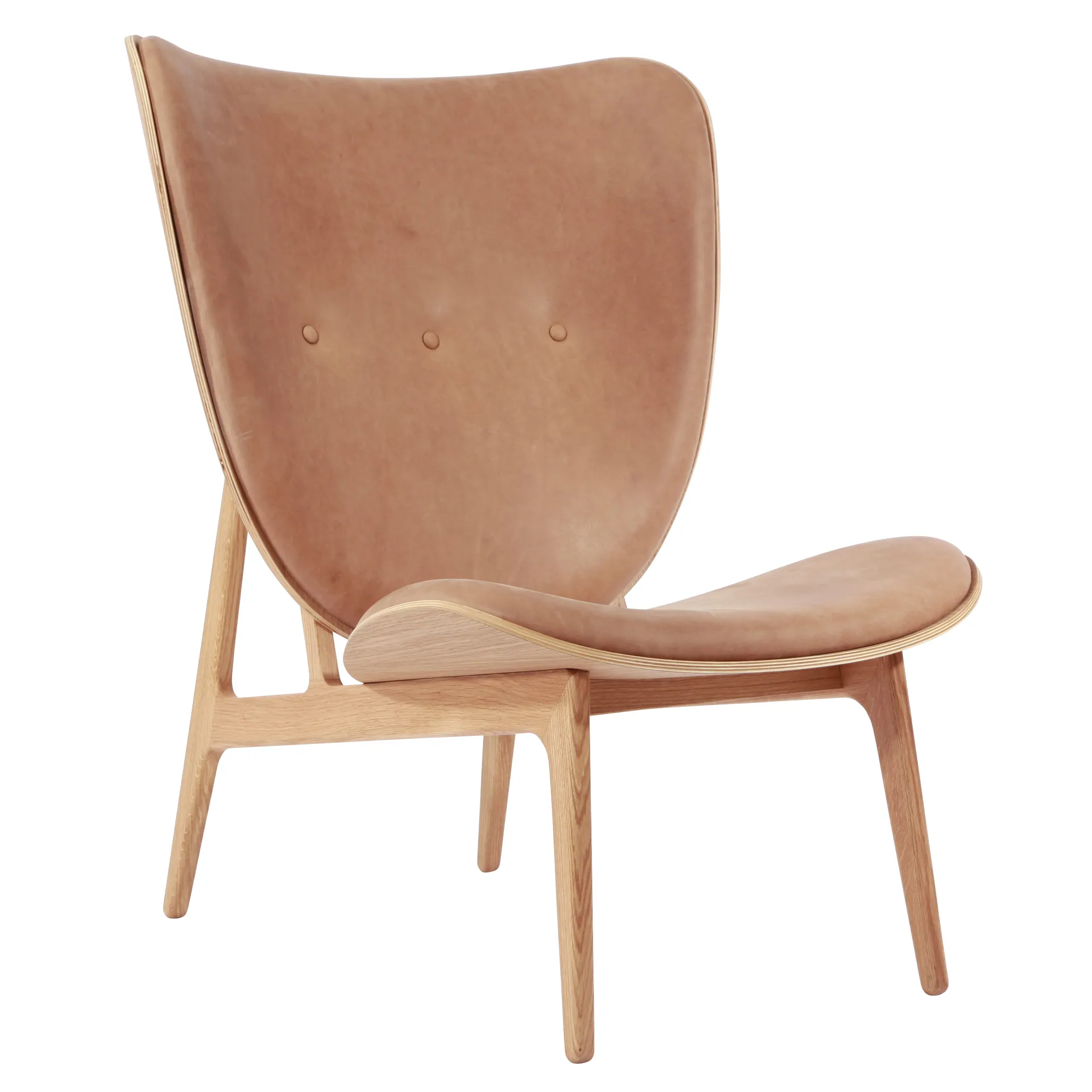 Lounge Elephant Couro de Carvalho, Camel Dunes NORR11