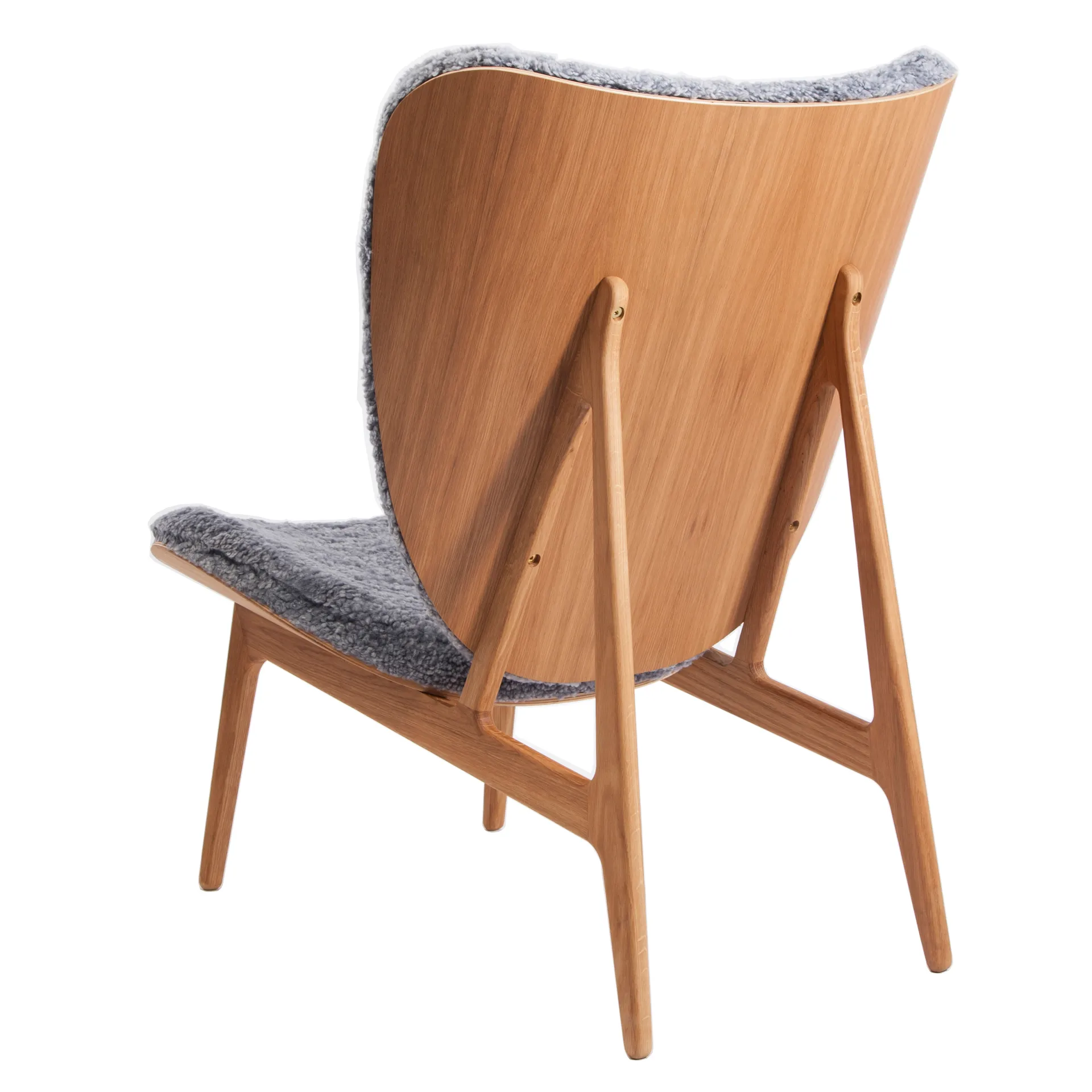 Lounge Elephant pele de ovelha carvalho, Grafite NORR11