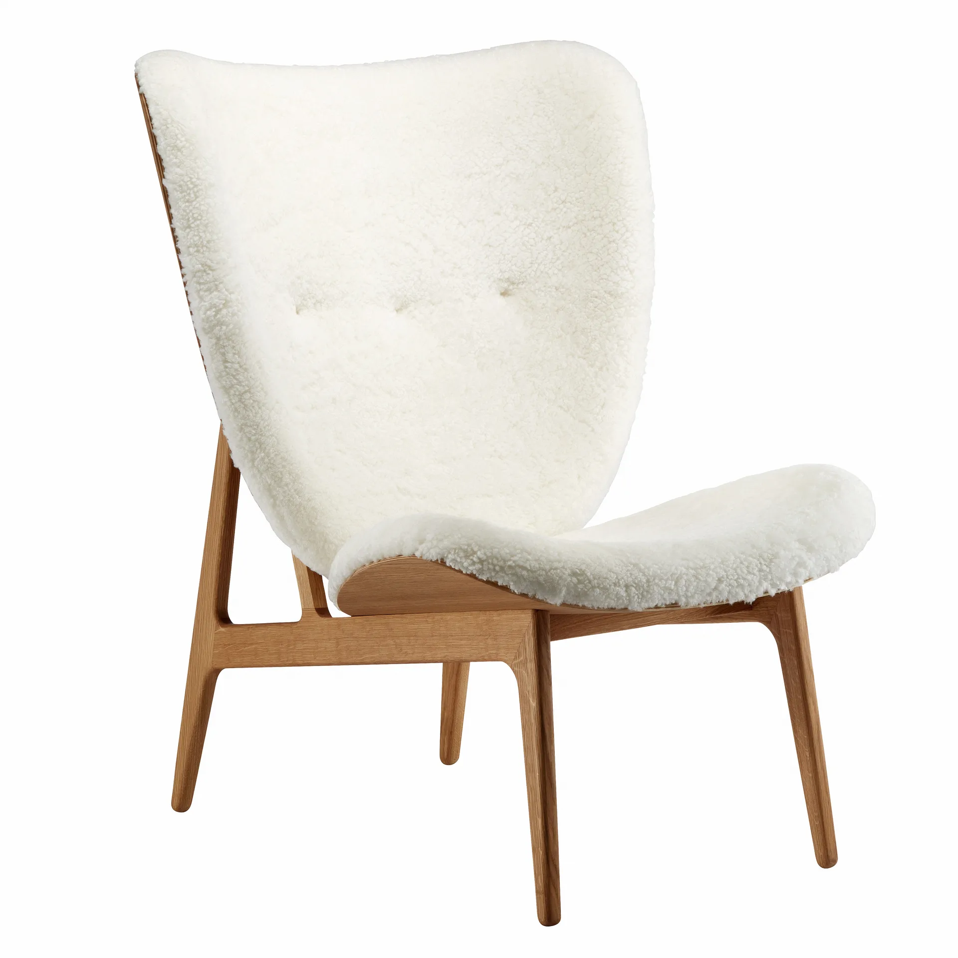 Lounge Elephant pele de ovelha carvalho, Off-white NORR11