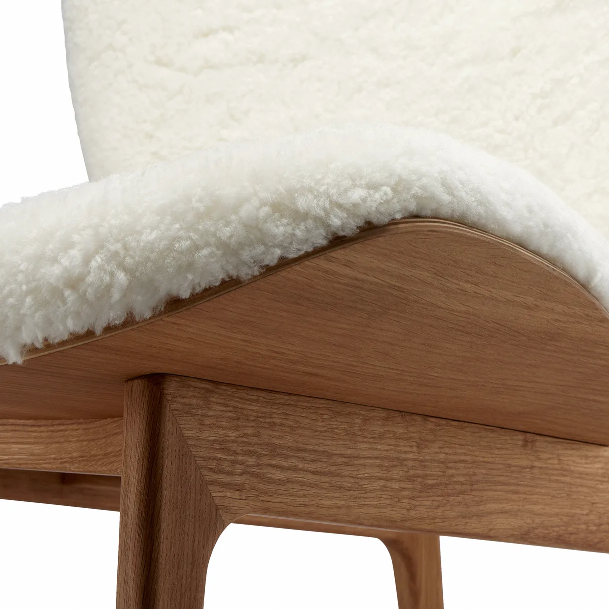 Lounge Elephant pele de ovelha carvalho, Off-white NORR11