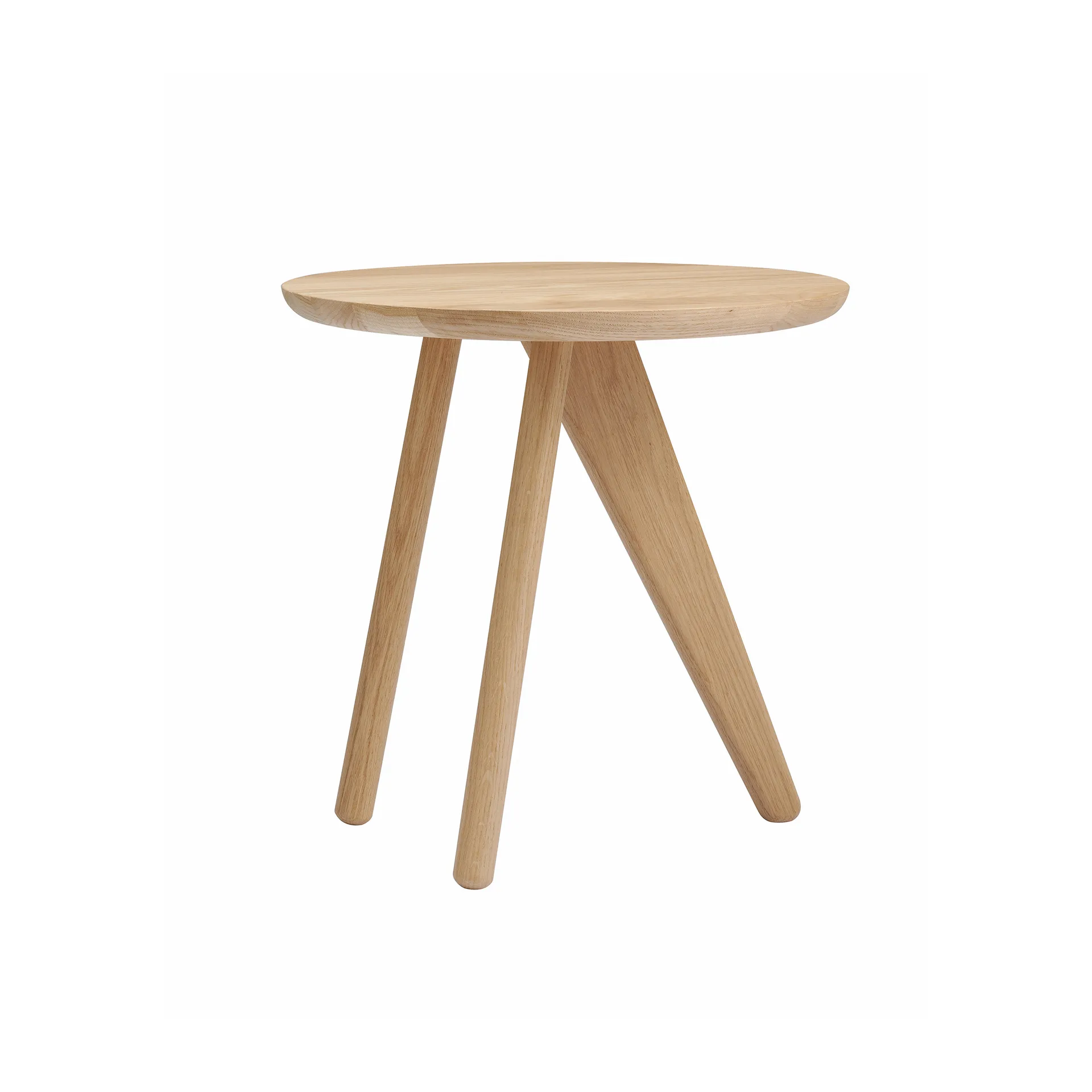 Mesa de apoio Fin Ø40 cm, Carvalho natural NORR11