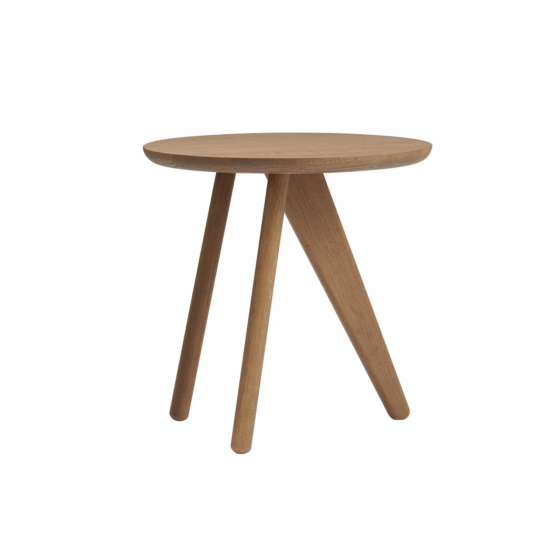 Mesa de apoio Fin Ø40 cm, Fumado suave NORR11