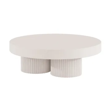 Mesa de centro Gear - Chalk, Ø120 cm - NORR11