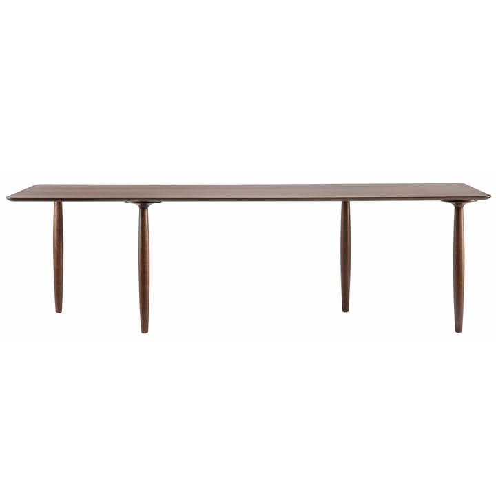 Mesa de jantar 250 cm Oku - Carvalho escuro fumado - NORR11