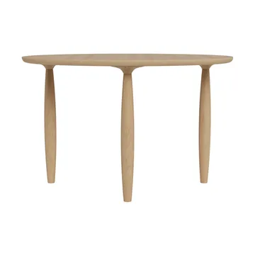 Mesa de jantar Oku - Carvalho natural, Ø120 cm - NORR11