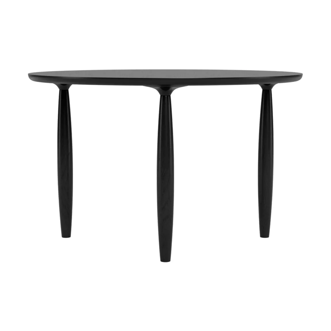 Mesa de jantar Oku, Carvalho preto, Ø120 cm NORR11