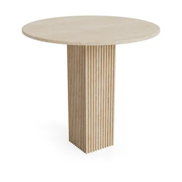 Mesa de jantar Soho - Beige, Ø80 cm - NORR11