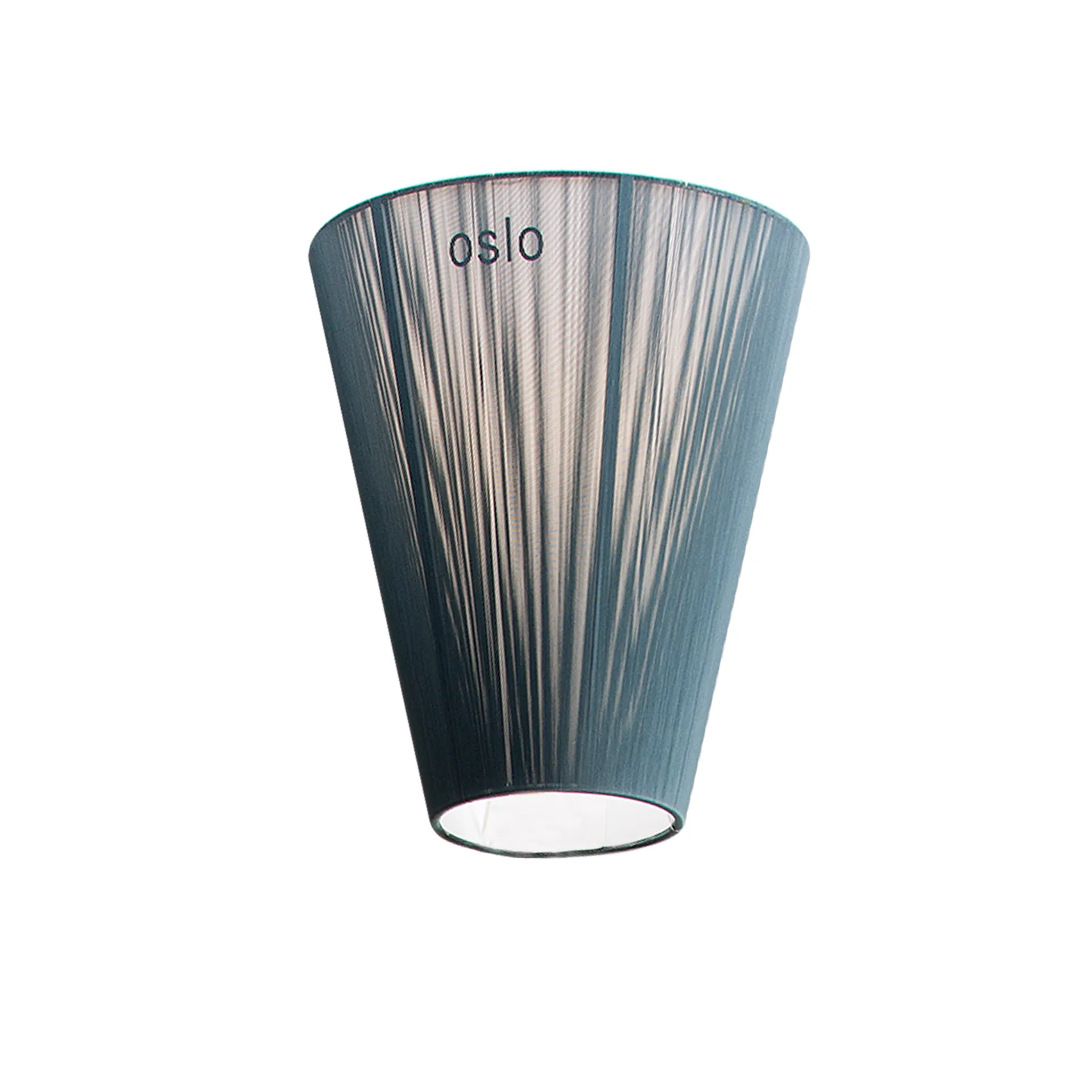 Abajur de candeeiro de pé Oslo Wood, verde Northern