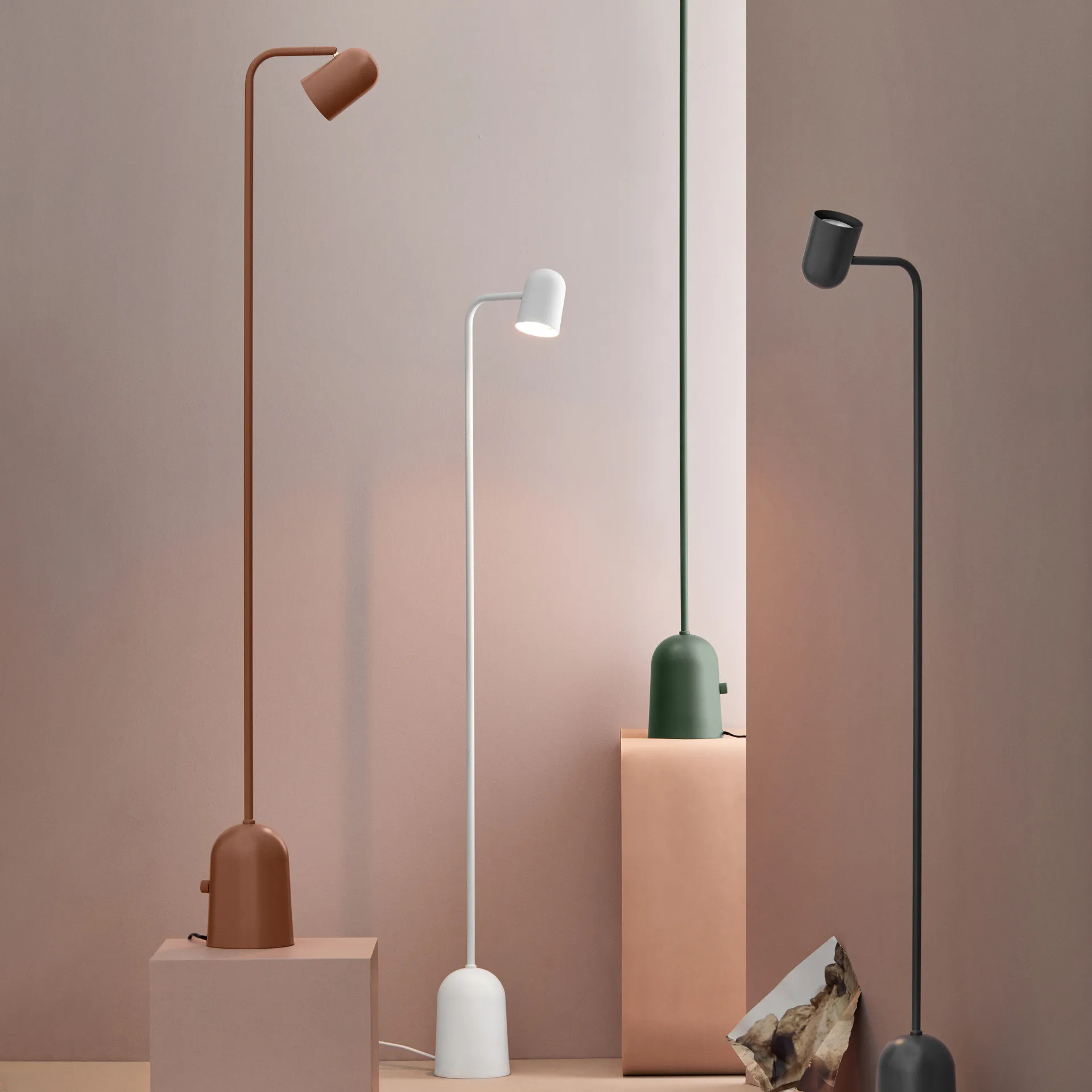 Candeeiro de pé Buddy, Branco Northern