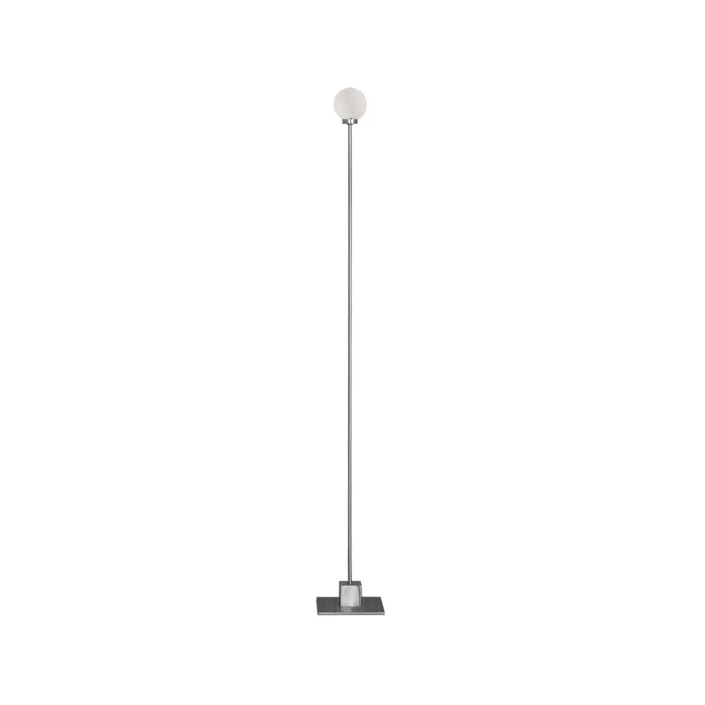 Candeeiro de pé Snowball, steel, vidro opaco  Northern