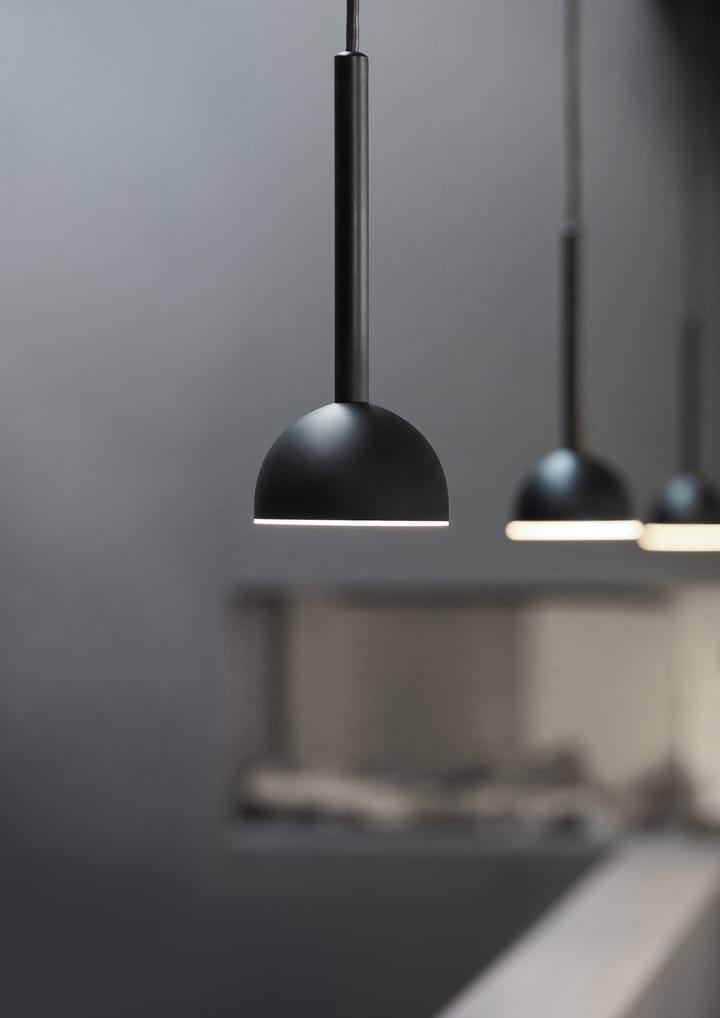 Candeeiro de teto Blush, Preto mate Northern
